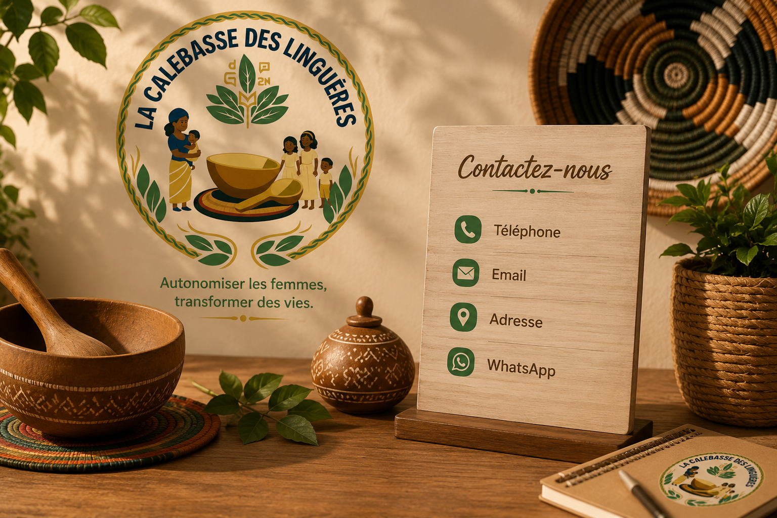 Contactez La Calebasse des Linguères