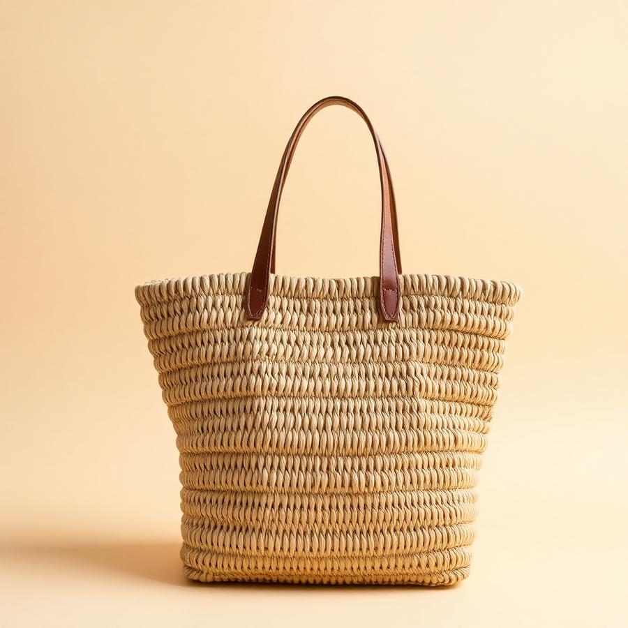 Sac en raphia naturel